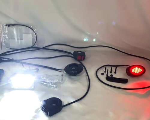 Battery Powered Baja Light, Horn & Rock Light